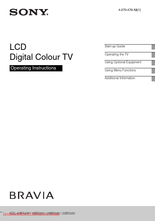 KDL-32BX320