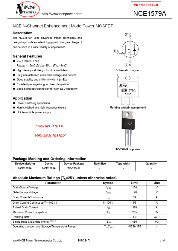 NCE1579A