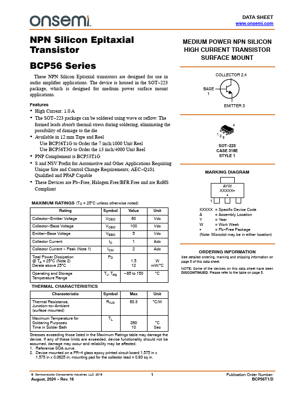 BCP56-10T3G