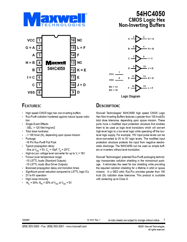 54HC4050