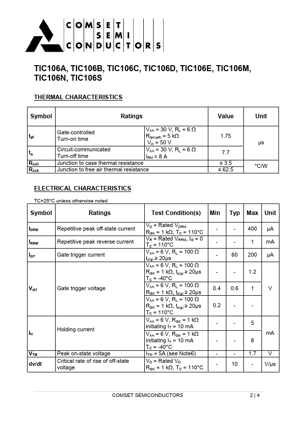 TIC106A