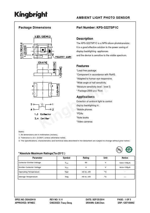 KPS3227SP1C