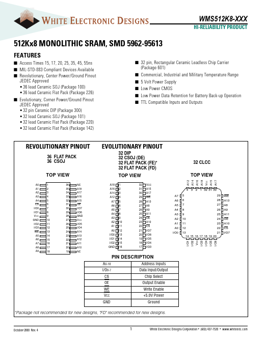 WMS512K8-xxx