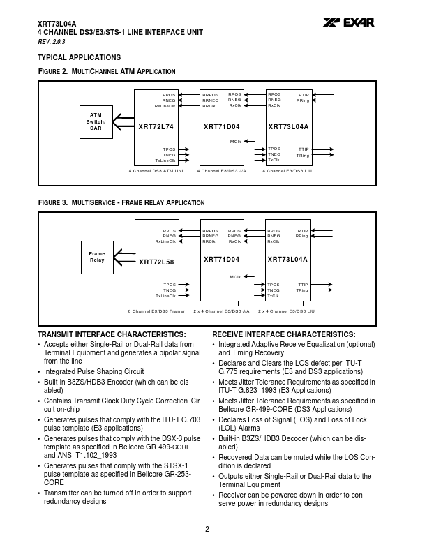 XRT73L04A