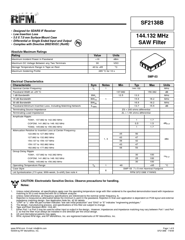 SF2138B