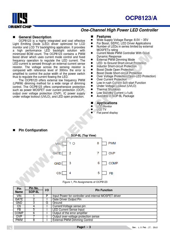 OCP8123A