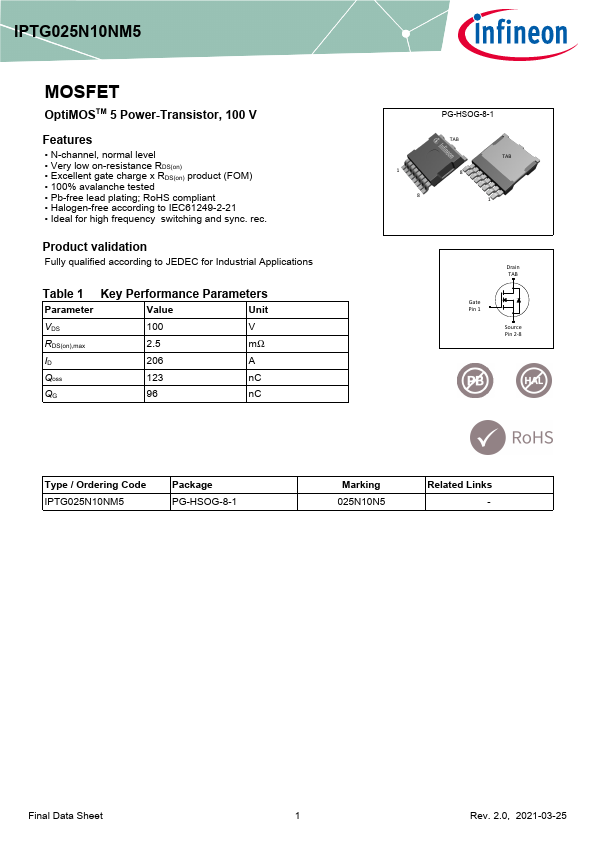 IPTG025N10NM5