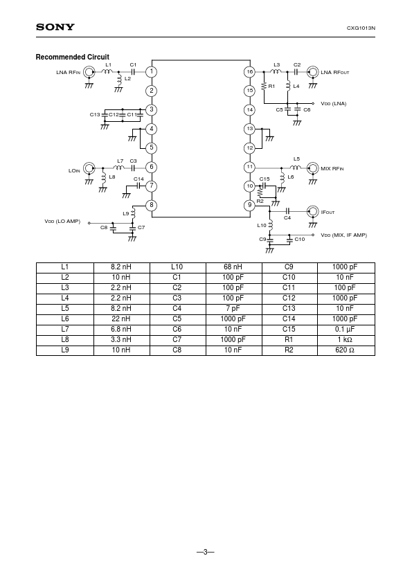 CXG1013N