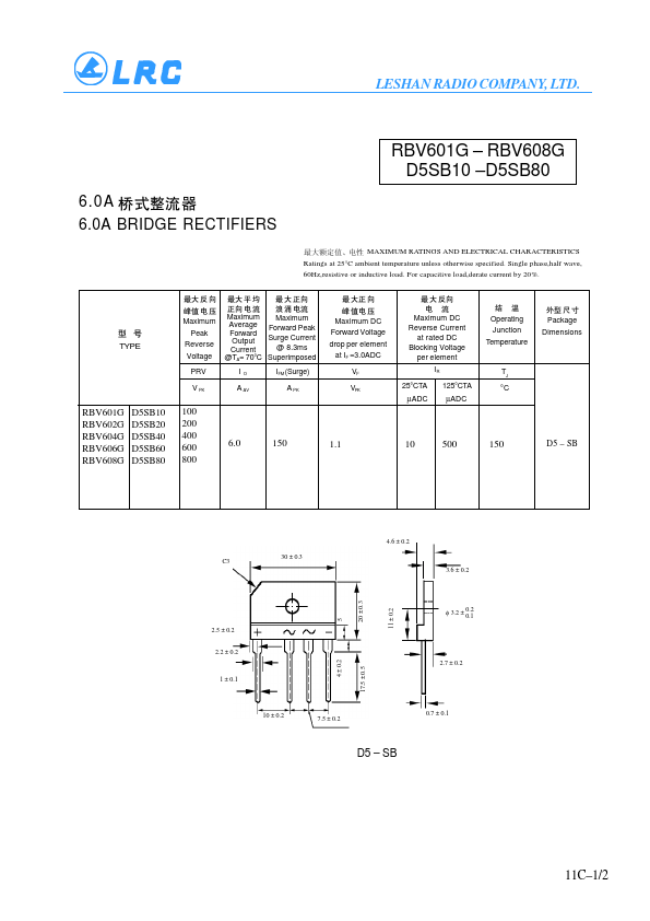 RBV601G