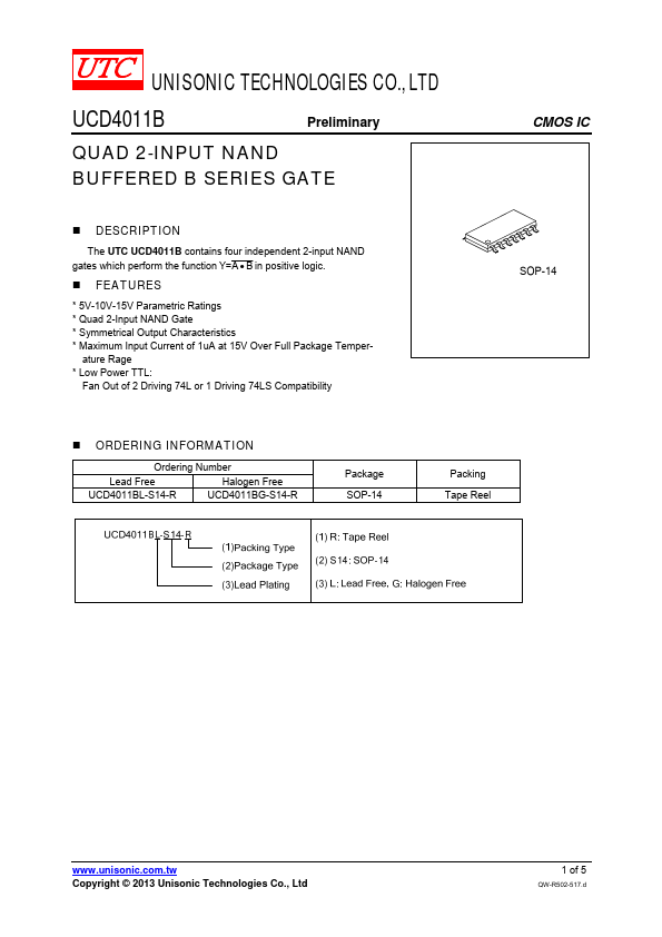 UCD4011B