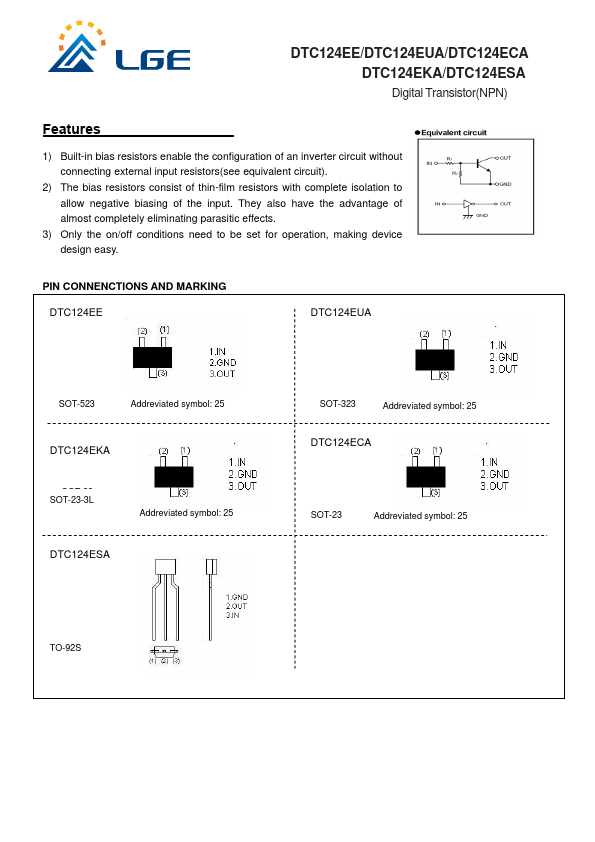 DTC124ECA