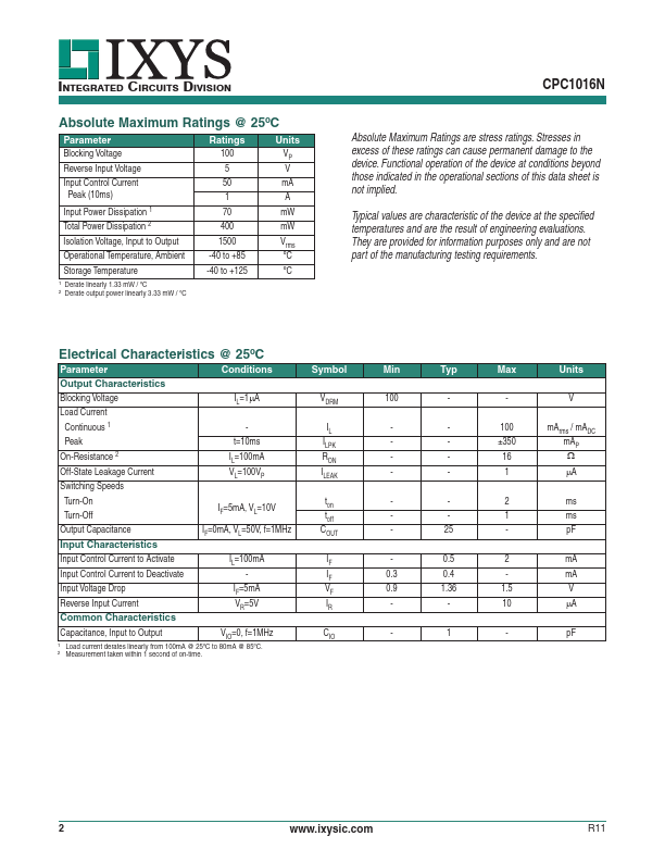 CPC1016N