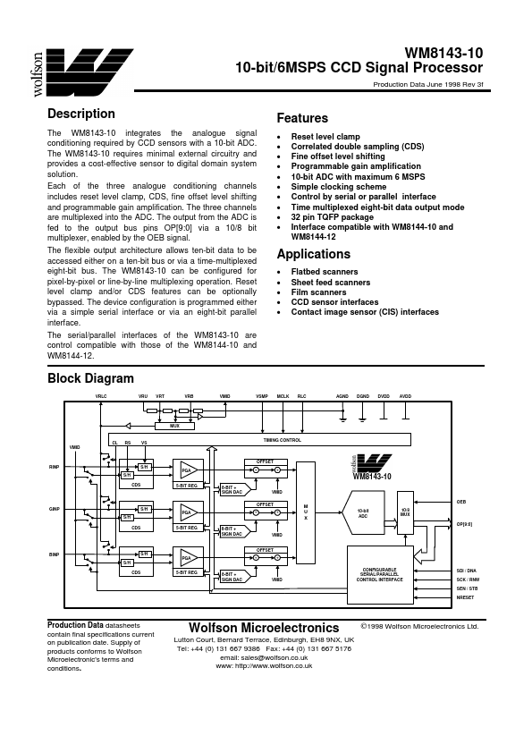 WM8143-10