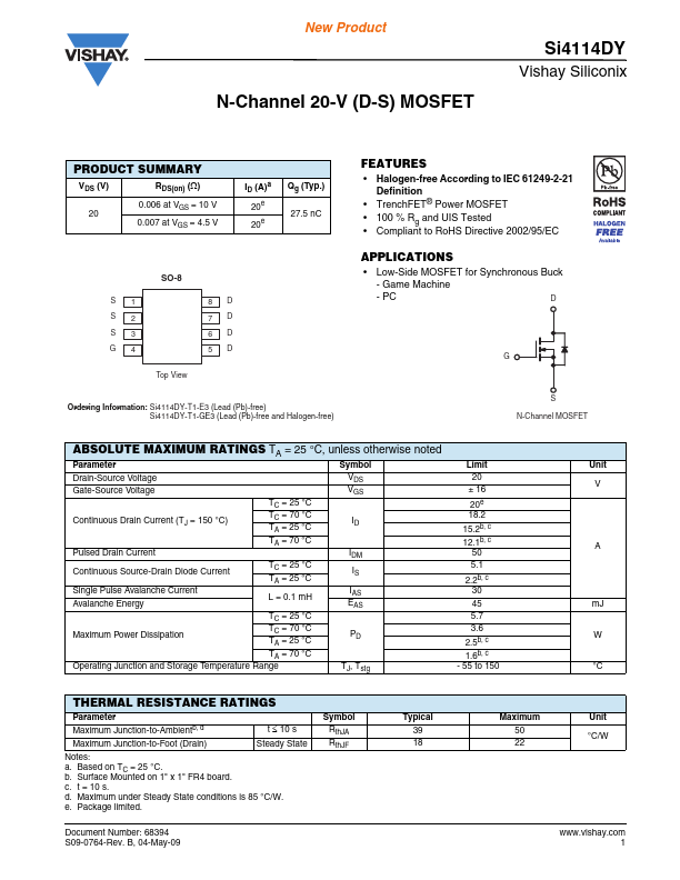 SI4114DY