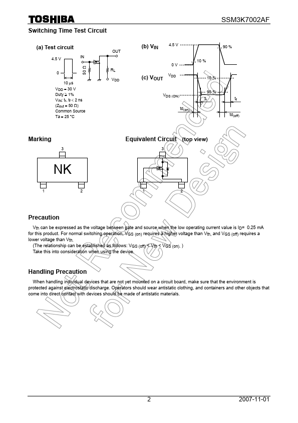 SSM3K7002AF