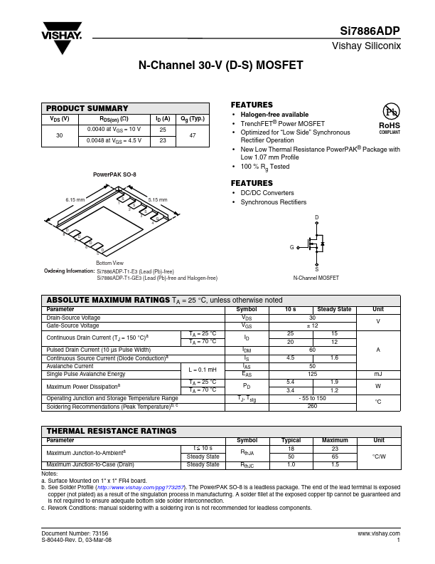 Si7886ADP