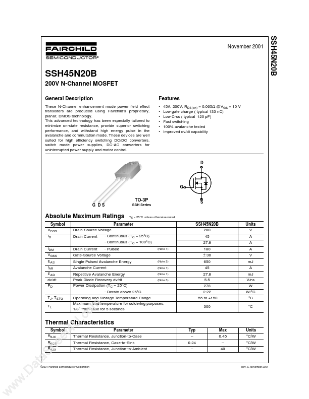 SSH45N20B