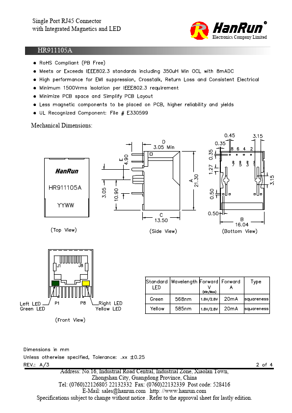 HR911105A