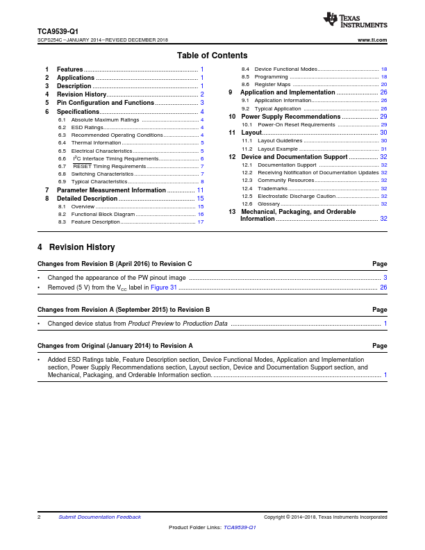 TCA9539-Q1