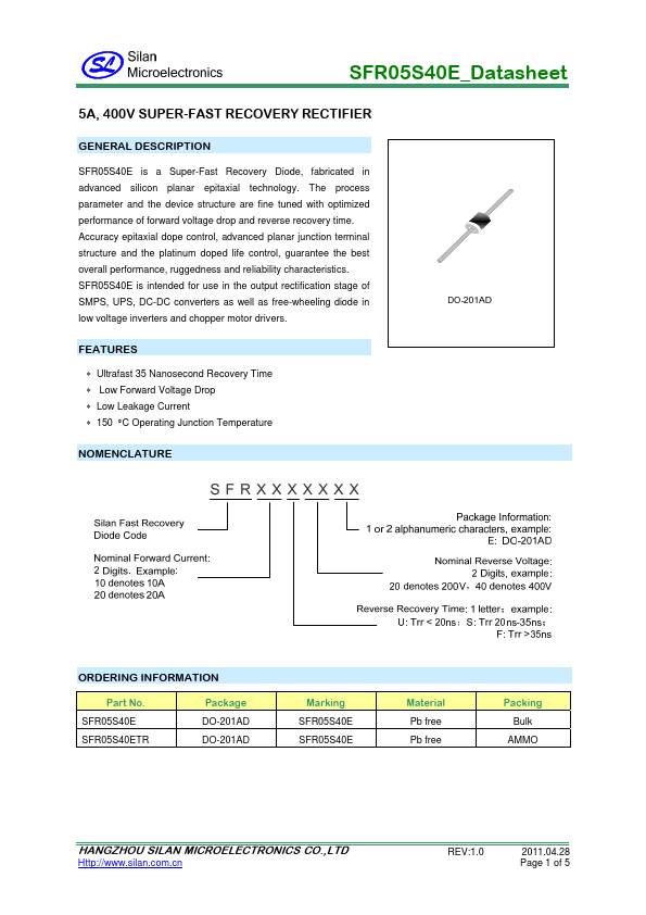 SFR05S40ETR