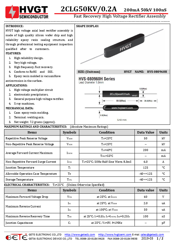 2CLG50KV