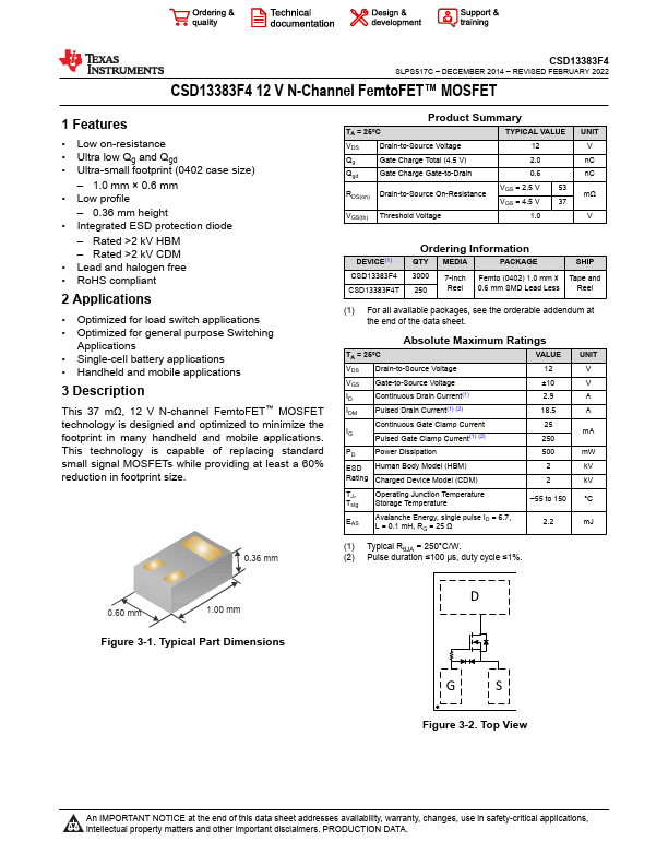 CSD13383F4