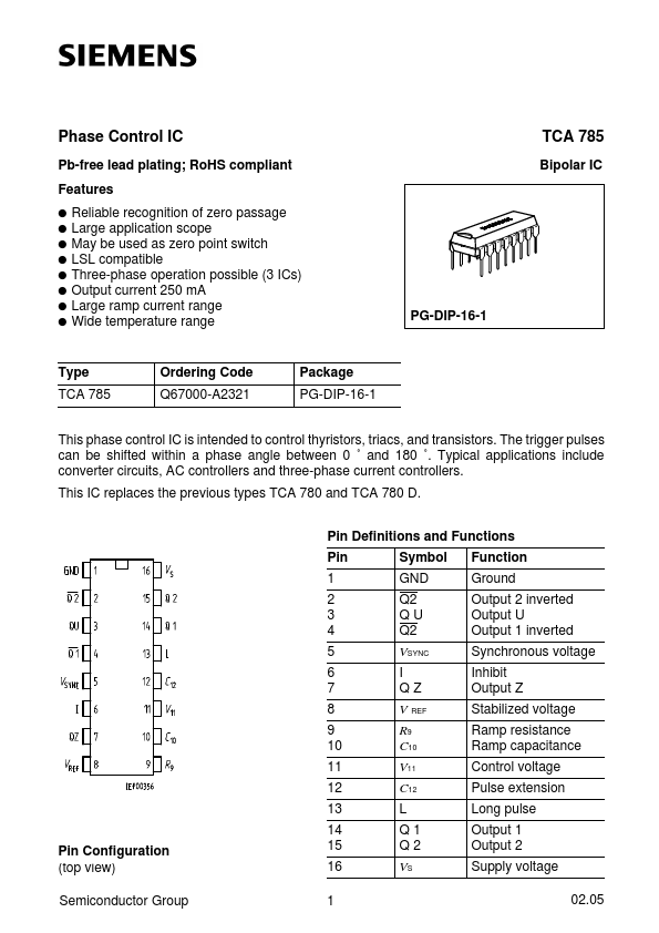 TCA785