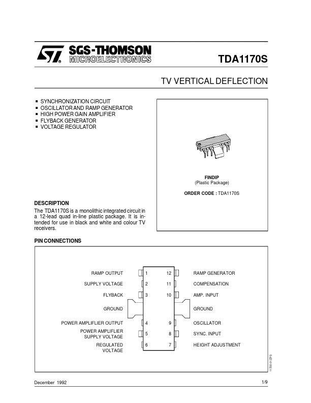 TDA1170S