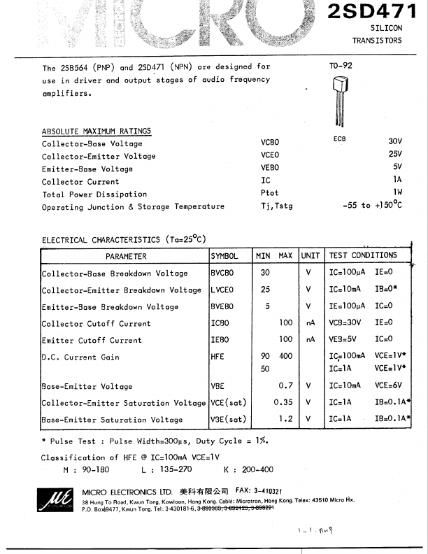 2SB564