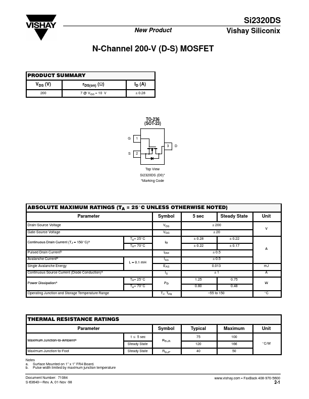 SI2320DS