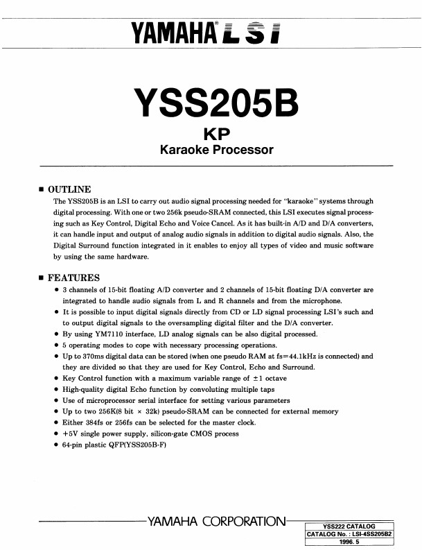 YSS205B