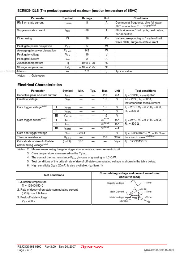 BCR8CS-12LB