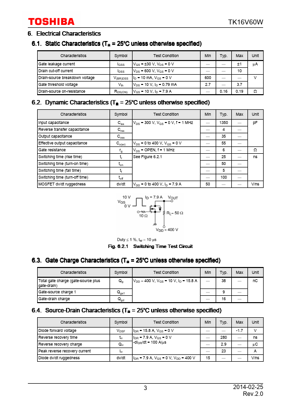 TK16V60W