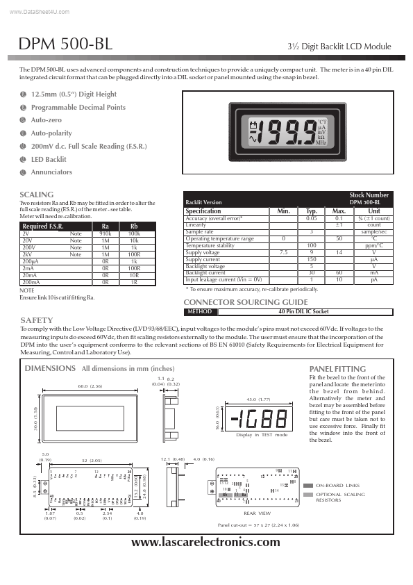 DPM500-BL