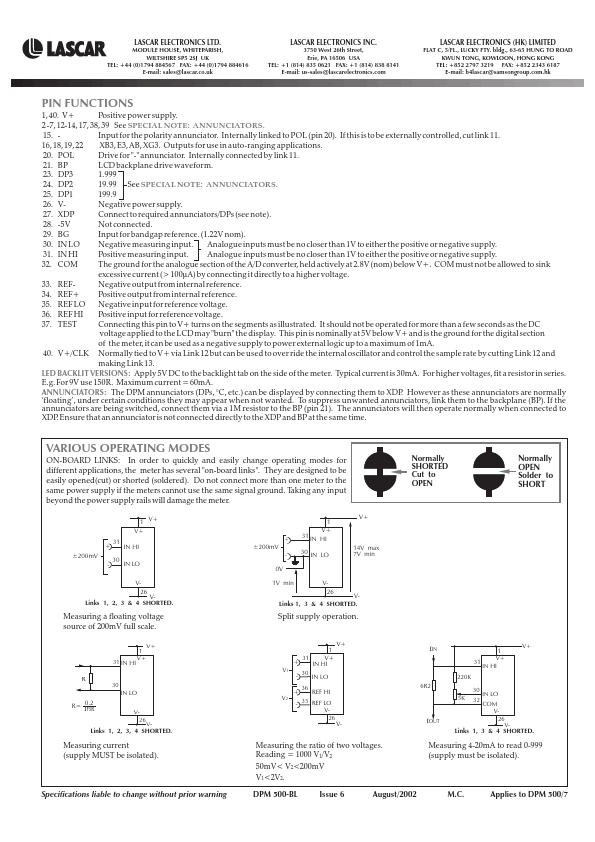 DPM500-BL