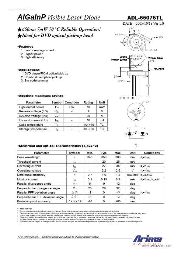 ADL65075TL