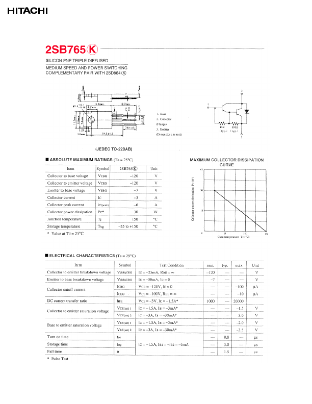 2SB765K