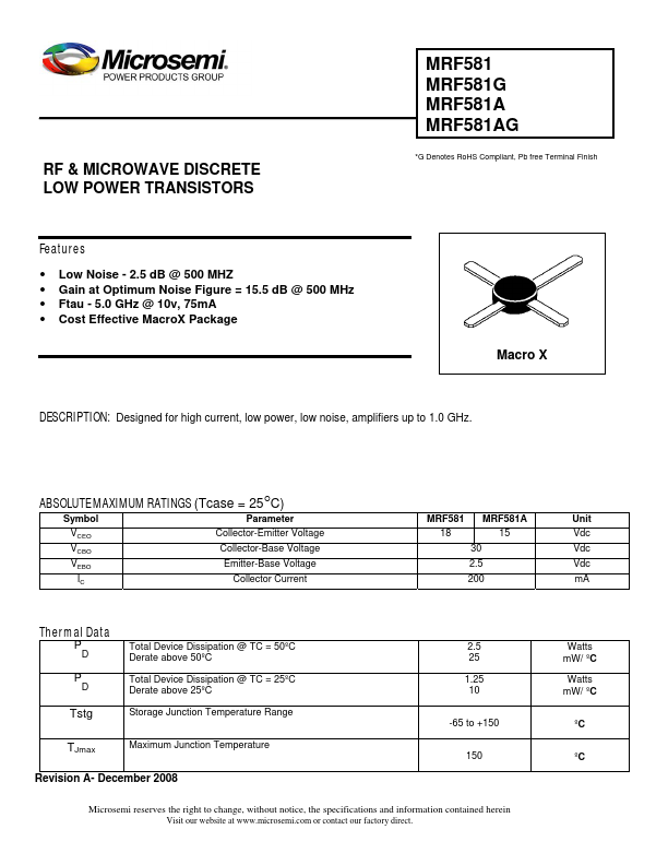 MRF581