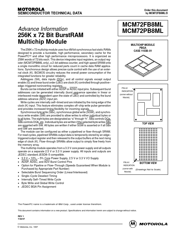 MCM72FB8ML