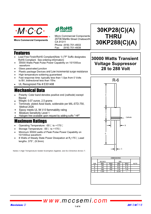 30KP258CA