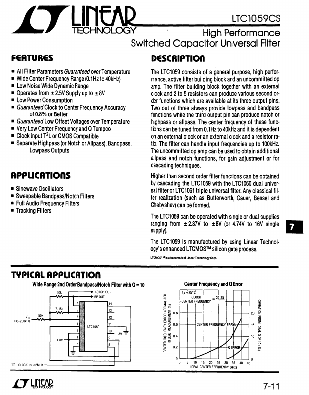 LTC1059CS