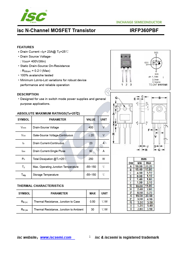 IRFP360PBF