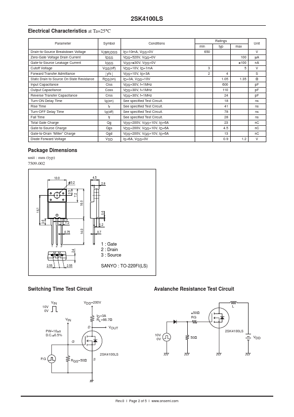 2SK4100LS