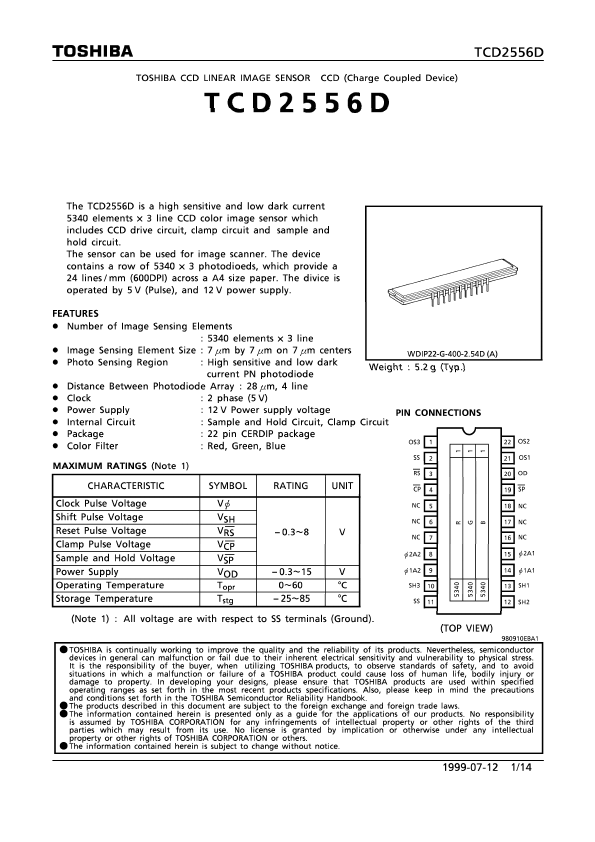 TCD2556D