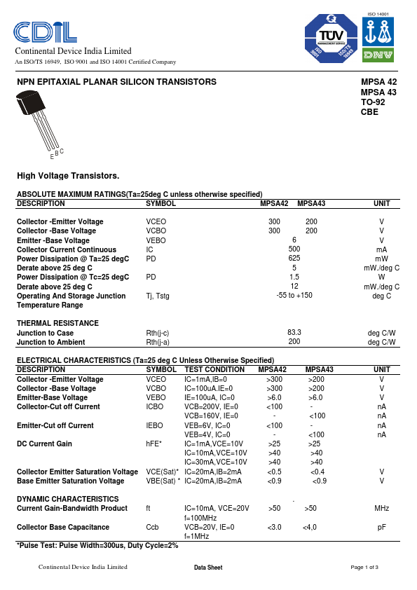 MPSA42