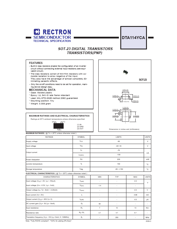 DTA114YCA