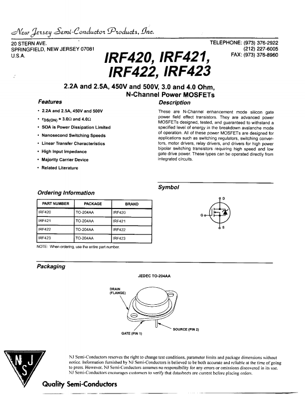 IRF420