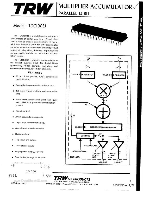 TDC1003J