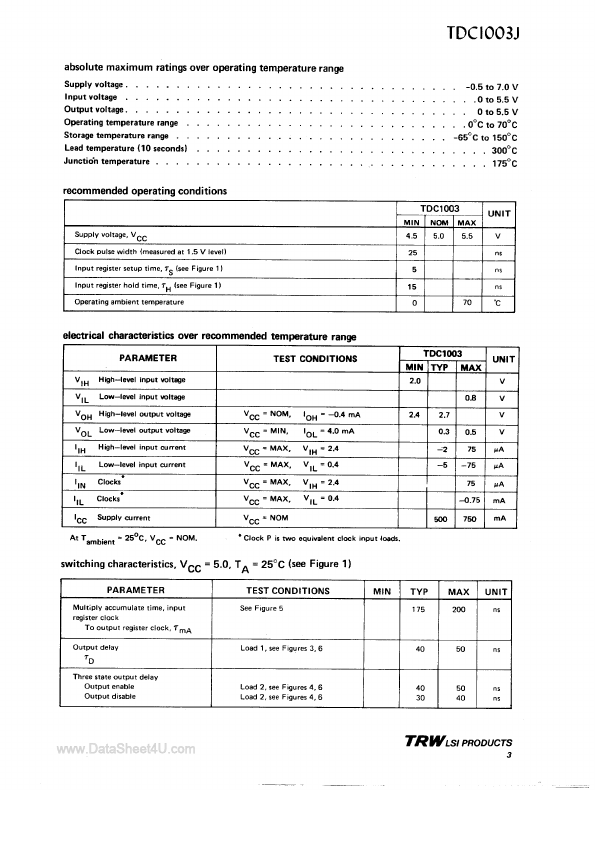 TDC1003J