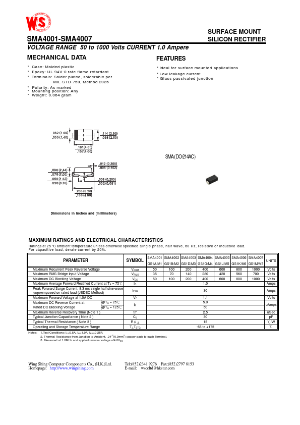 SMA4003GS1A-M1